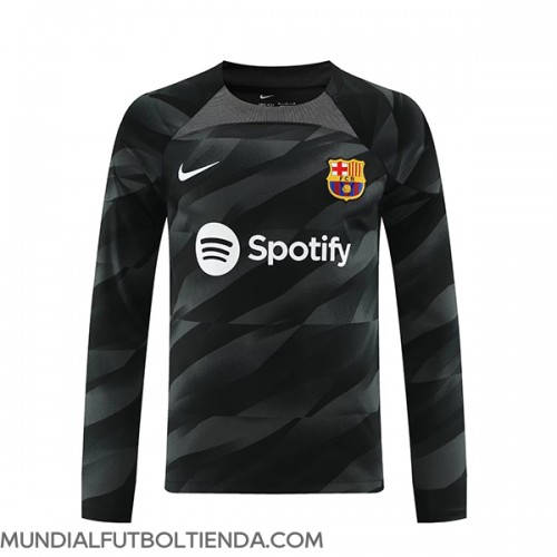 Camiseta Barcelona Portero Segunda Equipación Replica 2023-24 mangas largas